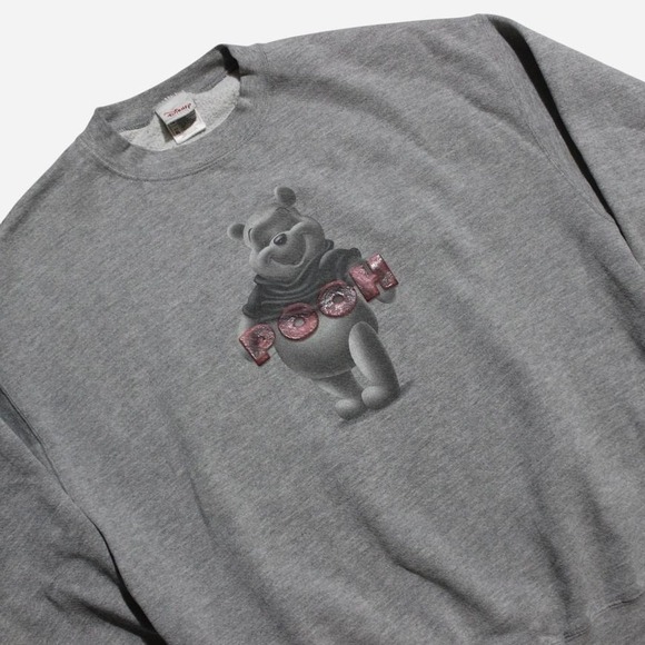Disney Other - Mens Vintage Y2K Winnie the Pooh Graphic Crewneck Sweatshirt